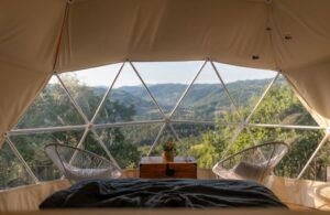 Gaias spheres glamping italie