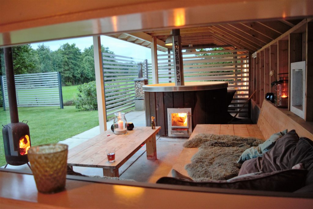 Onthaasten in de achterhoek Huisje met hottub