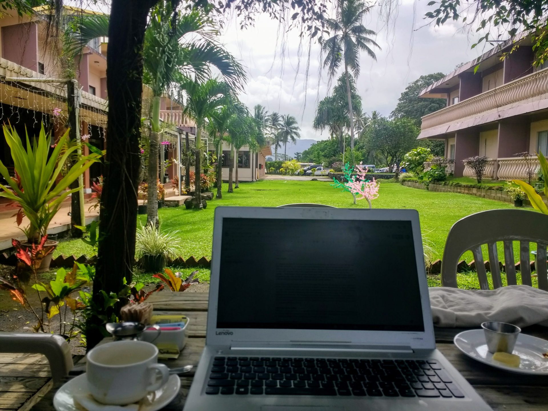 Over Yap schrijven op Pohnpei (Micronesië)