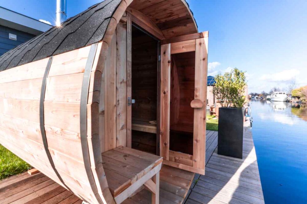 Huisje met wellness Vinkeveense plassen