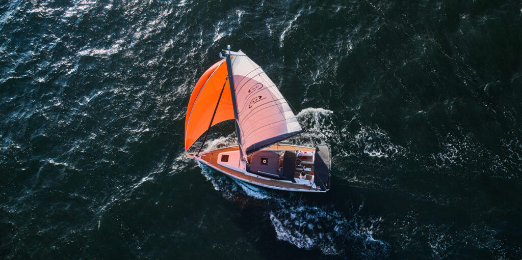 Maxus 34 Electric 3 elektrische zeilboot huren Nederland