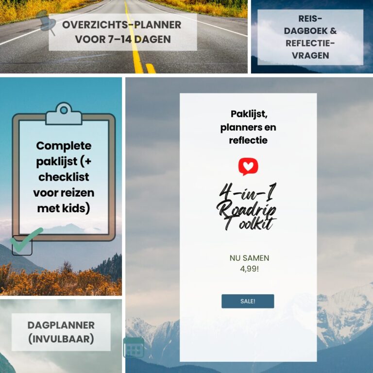 Jouw complete printable pakket voor een ontspannen, goed voorbereide reis