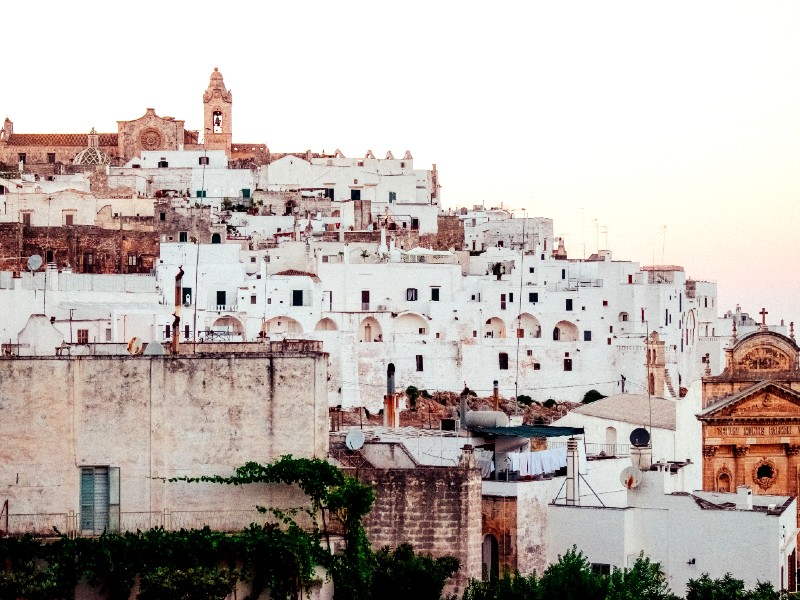 Ostuni: trulli-huisjes en orecchiette