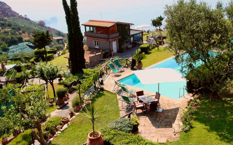 Relaxen in een traditionele fattoria