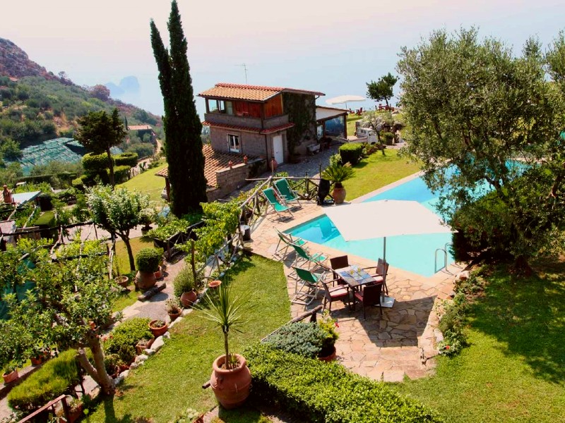 Relaxen in een traditionele fattoria