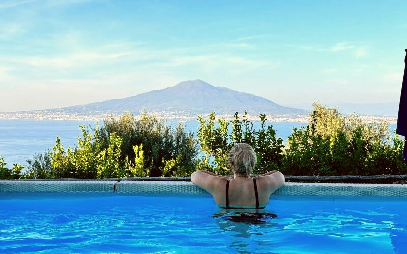 Vakantie aan de kust van Sorrento
