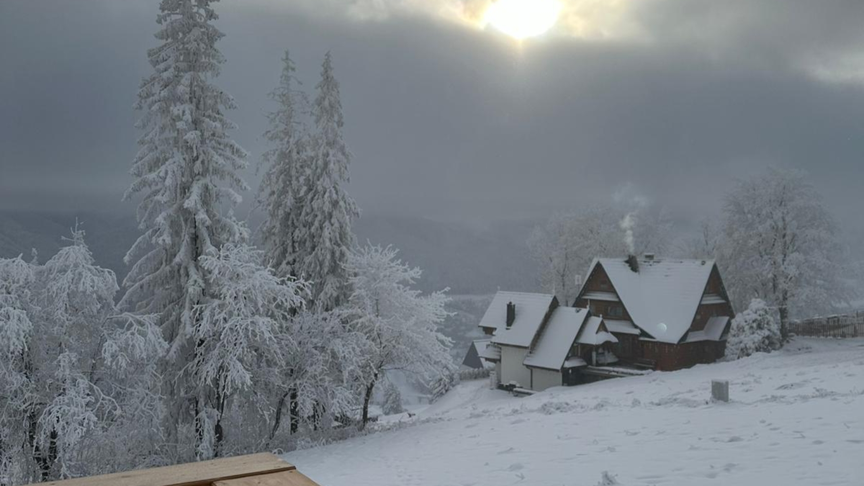 Zakopane hiken in de winter