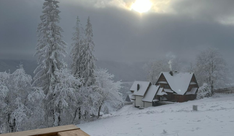 Zakopane hiken in de winter